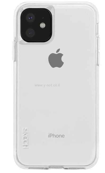 Alternative view of כיסוי לאייפון iPhone 12 / 12 PRO דגם Skech Duo שקוף