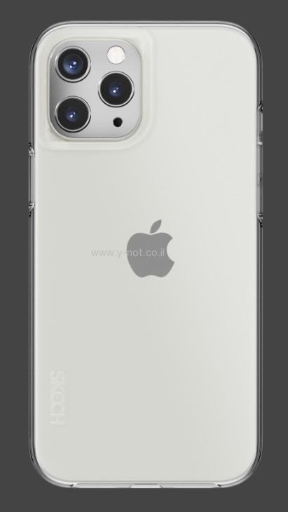 כיסוי לאייפון  13 PRO דגם Skech Duo שקוף