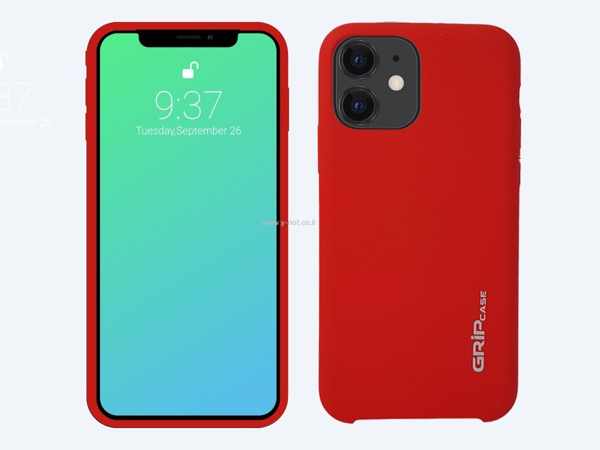 מגן סיליקון רך לאייפון XR - מגנט מובנה בנרתיק - Grip Soft – תמונה 3