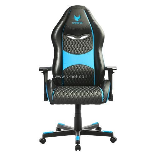 Alternative view of מושב כסא גיימינג SPARKFOX בטקסטורת מעויינים