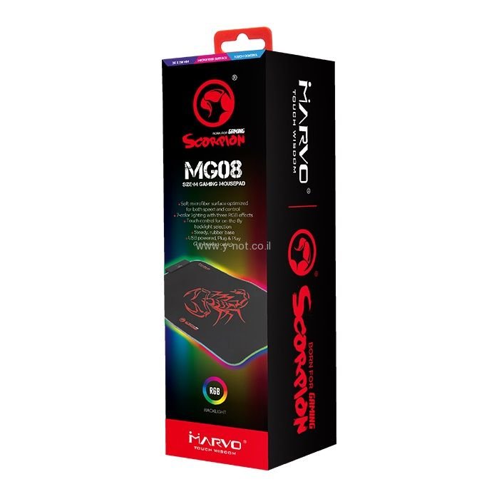 משטח גיימינג מקצועי / פד לעכבר G08 מבית Marvo Scorpion – תמונה 6