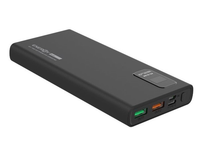 סוללת/ מטען חירום 10000MAH ENERGY Power Bank PD 10K - שחור / לבן – תמונה 6