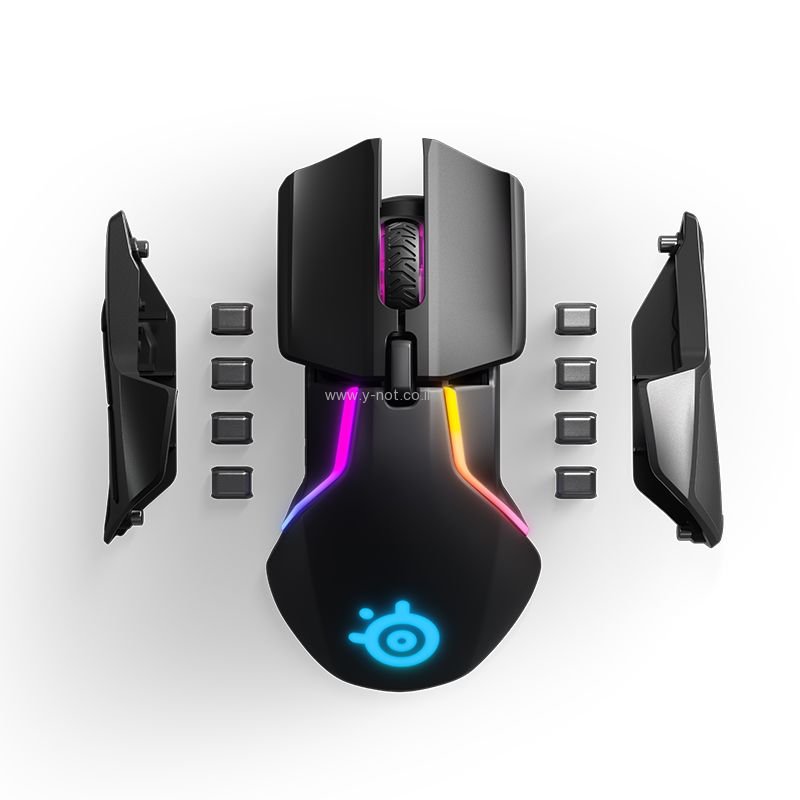 עכבר גיימינג אלחוטי עם חיישן כפול SteelSeries Rival 650 Wireless – תמונה 3
