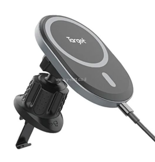 מעמד טעינה אלחוטית לרכב   <b>Magsafe  למזגן </b TARGET TR-310 15W