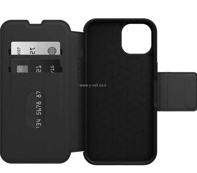 מגן ארנק לאייפון 14 <b>PRO</b>- יוקרתי מעור אמיתי - Otterbox Strada