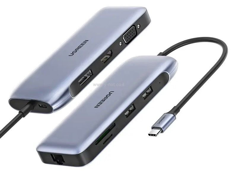 מתאם UGREEN 70301 USB-C Multifunction Adapter