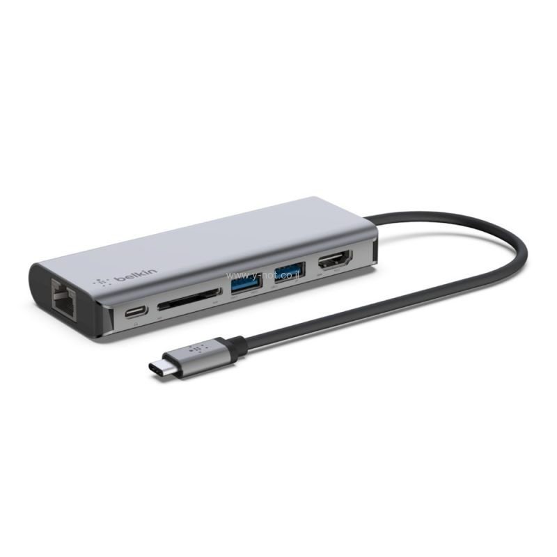 מתאם USB-C 6-in-1 belkin – תמונה 5