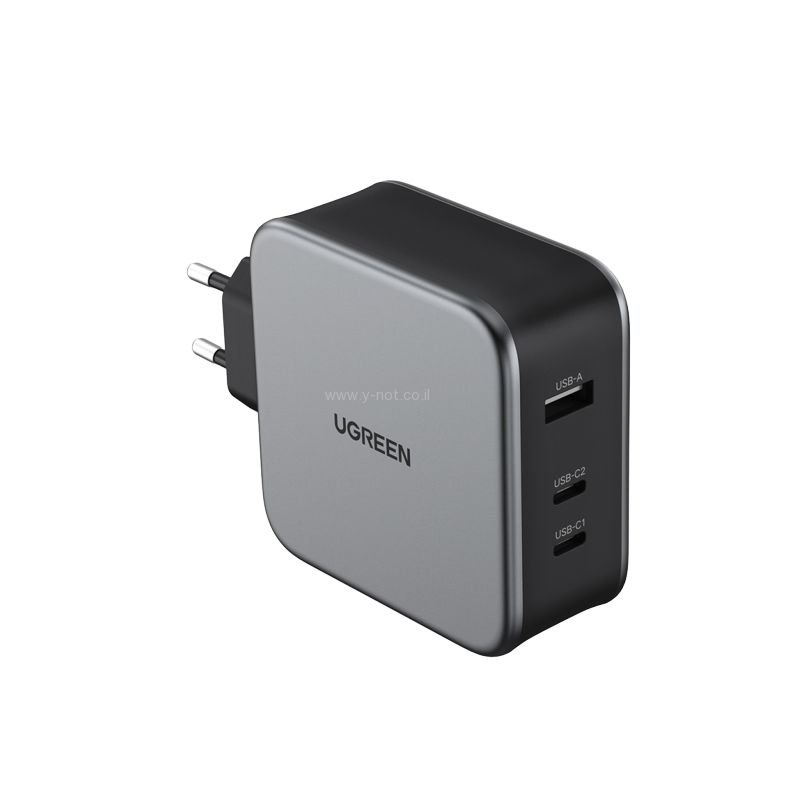 מטען קיר טעינה מהירה בחיבור כפול USB-C וחיבור USB-A CD289 90549