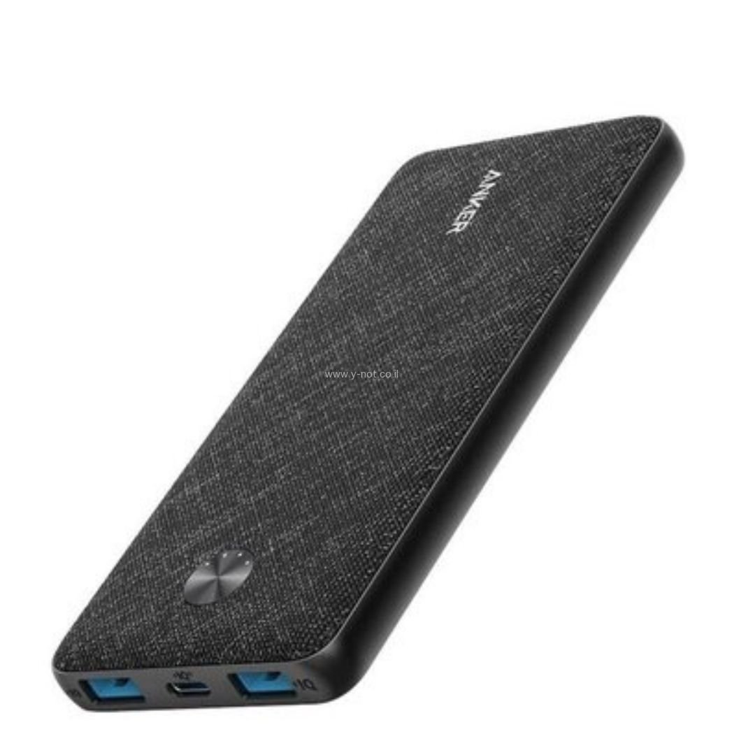 סוללת גיבוי Anker PowerCore Slim 10000 PD שחור