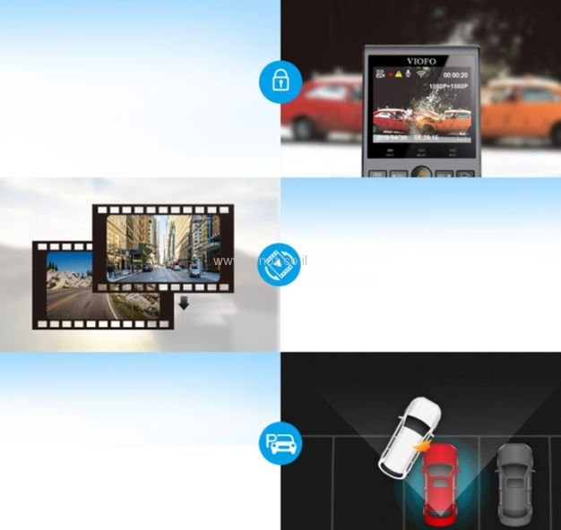 מצלמת דרך VIOFO A129 PRO ULTRA 4K WI-FI – תמונה 5