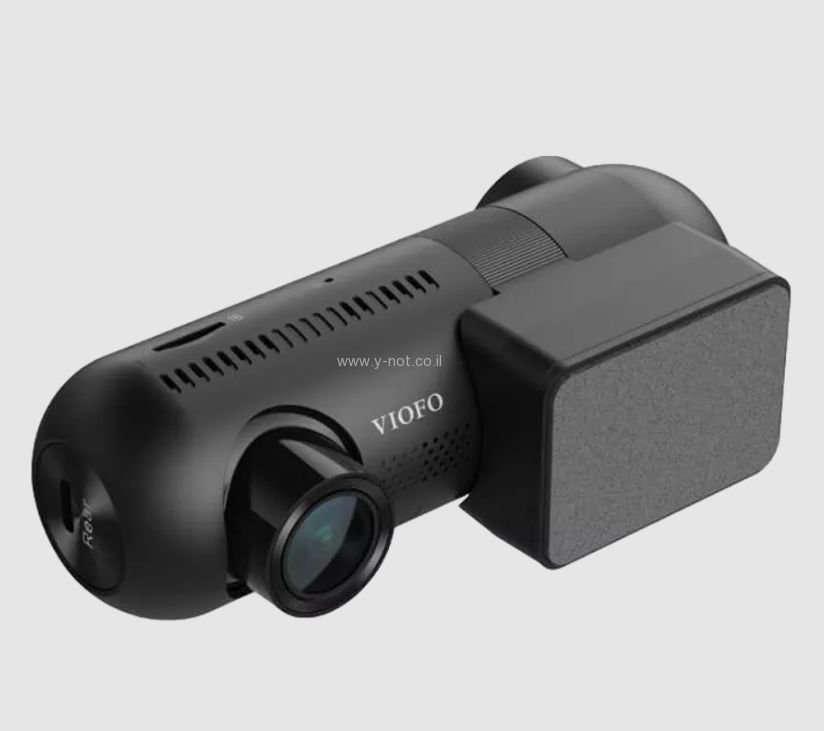Alternative view of מצלמת דרך VIOFO T130 3CH קדמי + פנים + אחורי