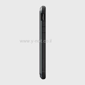 מגן לאייפון 12 <b>פרו מקס</b> דגם Defense Raptic Lux Black Carbon Fiber - מבית X-DORIA – תמונה 4