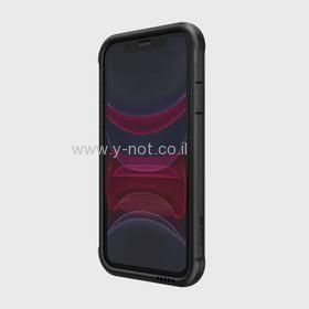 מגן לאייפון 12 <b>פרו מקס</b> דגם Defense Raptic Lux Black Carbon Fiber - מבית X-DORIA – תמונה 5