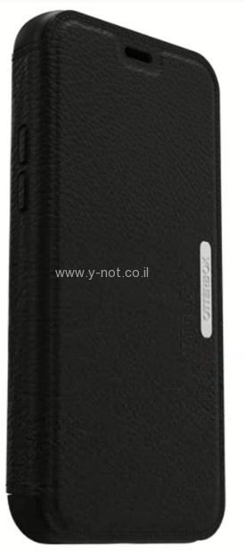 מגן ארנק לאייפון 12 / 12 פרו - יוקרתי מעור אמיתי - Otterbox Strada