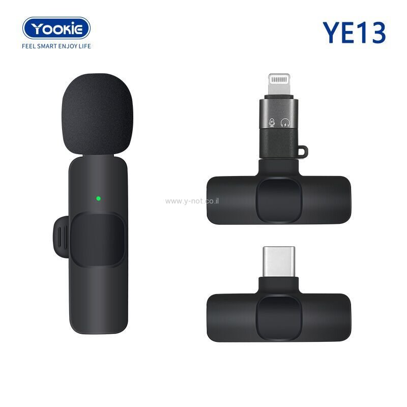 Alternative view of מיקרופון YOOKIE YE13 TYPE-C  - טייפ C