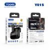 מיקרופון YOOKIE YE15 LIGHTNING W/CHARGING CASE - לשימוש באייפון