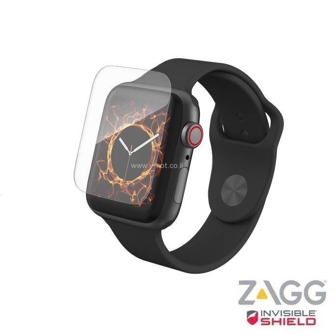 מגן מסך לשעון אפל דגם ZAGG InvisibleShield איכות HD