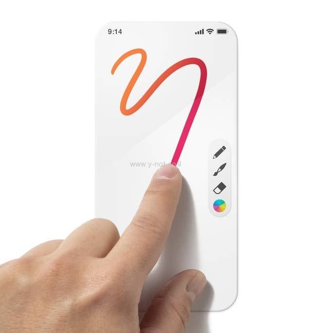 מגן מסך לאייפון 13 / אייפון 13 <b>פרו </b>דגם ZAGG InvisibleShield – תמונה 3