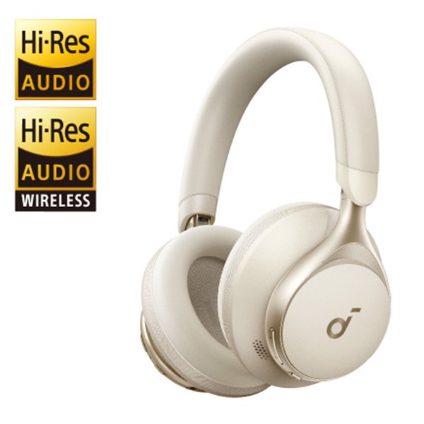 אוזניות קשת On-Ear דגם Anker Soundcore Space One A3035 צבע לבן / שחור – תמונה 7