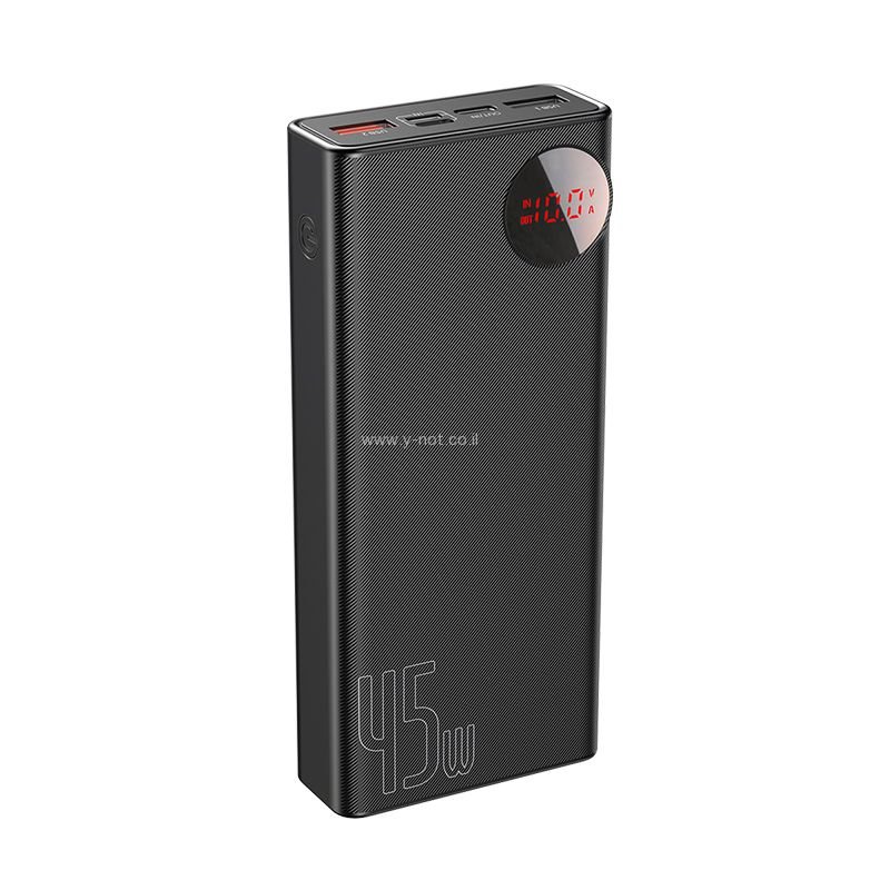 סוללה 45W 20000 מהירה מבית Baseus – תמונה 3