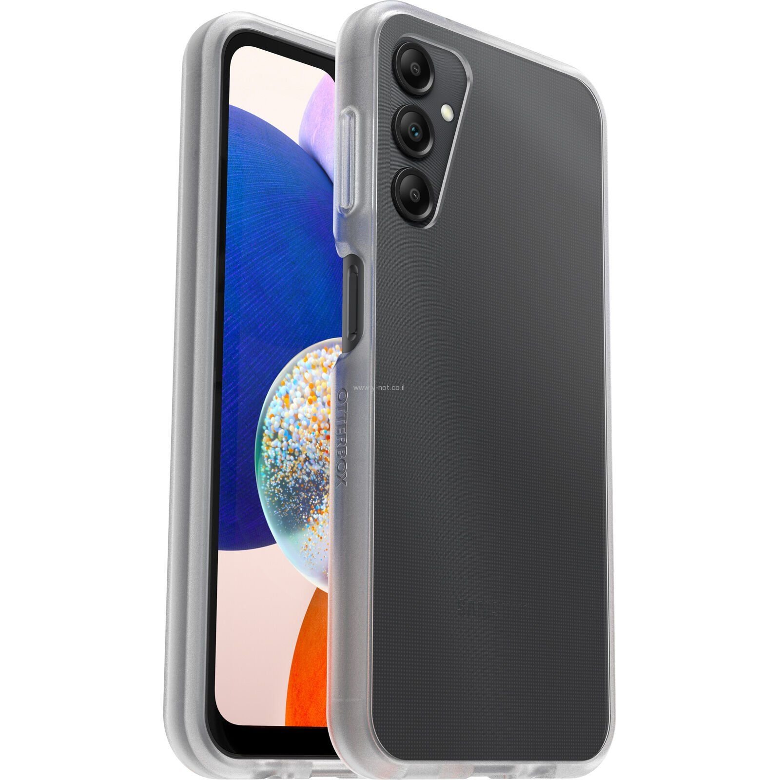 כיסוי OTTERBOX ל Galaxy A14 דגם React -שקוף