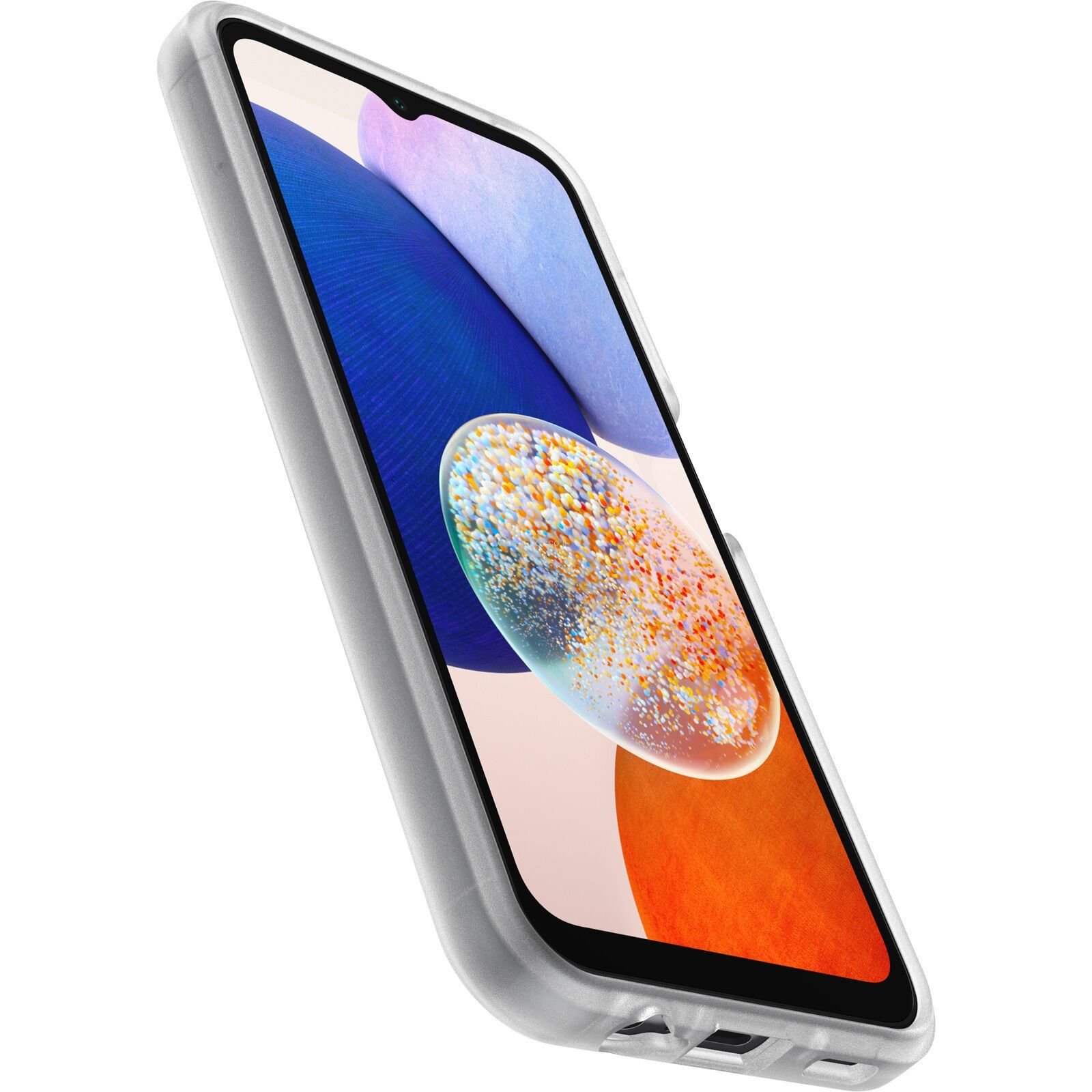 כיסוי OTTERBOX ל Galaxy A14 דגם React -שקוף – תמונה 3