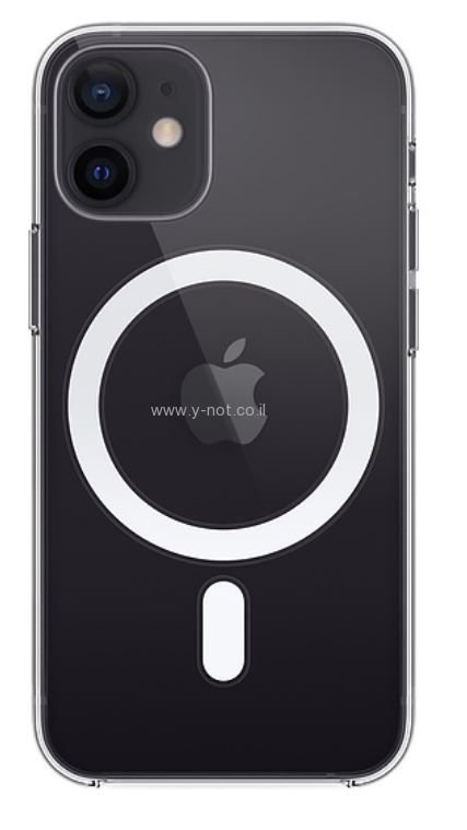 Alternative view of כיסוי שקוף לאייפון 12 / 12 <b>פרו</b> עם  MagSafe  מוצר מקורי APPLE