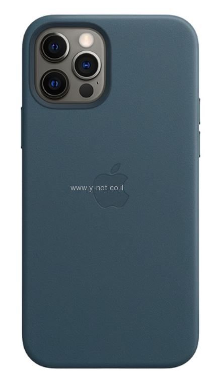 כיסוי מעור לאייפון 12 <b>פרו מקס </b> עם MagSafe -  מוצר מקורי APPLE