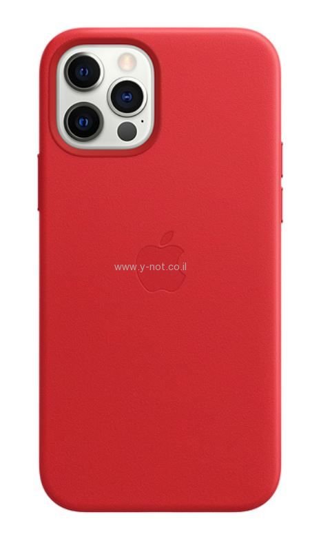 כיסוי מעור לאייפון 12 <b>פרו מקס </b> עם MagSafe - מוצר מקורי APPLE – תמונה 3