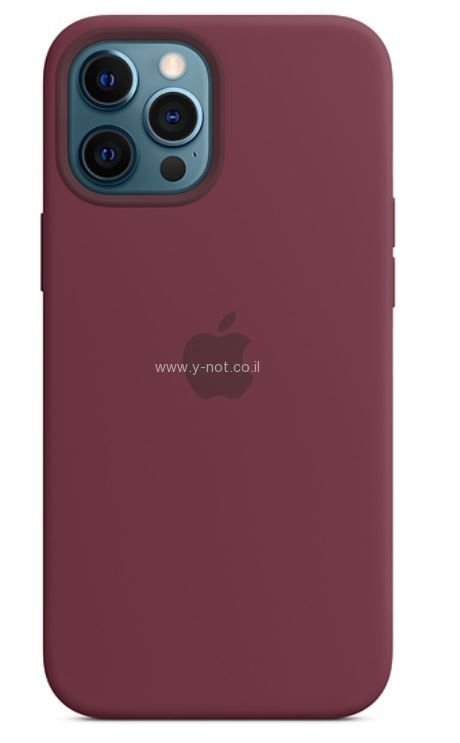 כיסוי סיליקון לאייפון 12 / 12 <b>פרו</b>  עם iPhone 12 / 12 PRO MagSafe -  מוצר מקורי APPLE