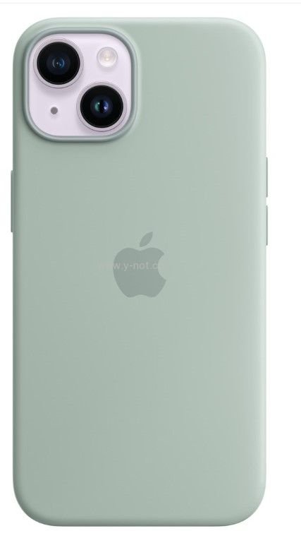 כיסוי סיליקון לאייפון 14 עם iPhone 14 MagSafe - מוצר מקורי APPLE – תמונה 5
