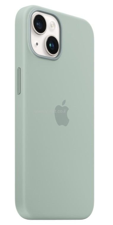 כיסוי סיליקון לאייפון 14 עם iPhone 14 MagSafe - מוצר מקורי APPLE – תמונה 6