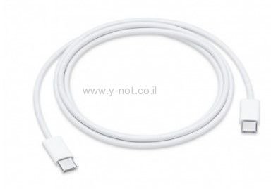 כבל סנכרון וטעינה C TYPE C לחיבור אייפון  מקורי APPLE - תומך טעינה PD