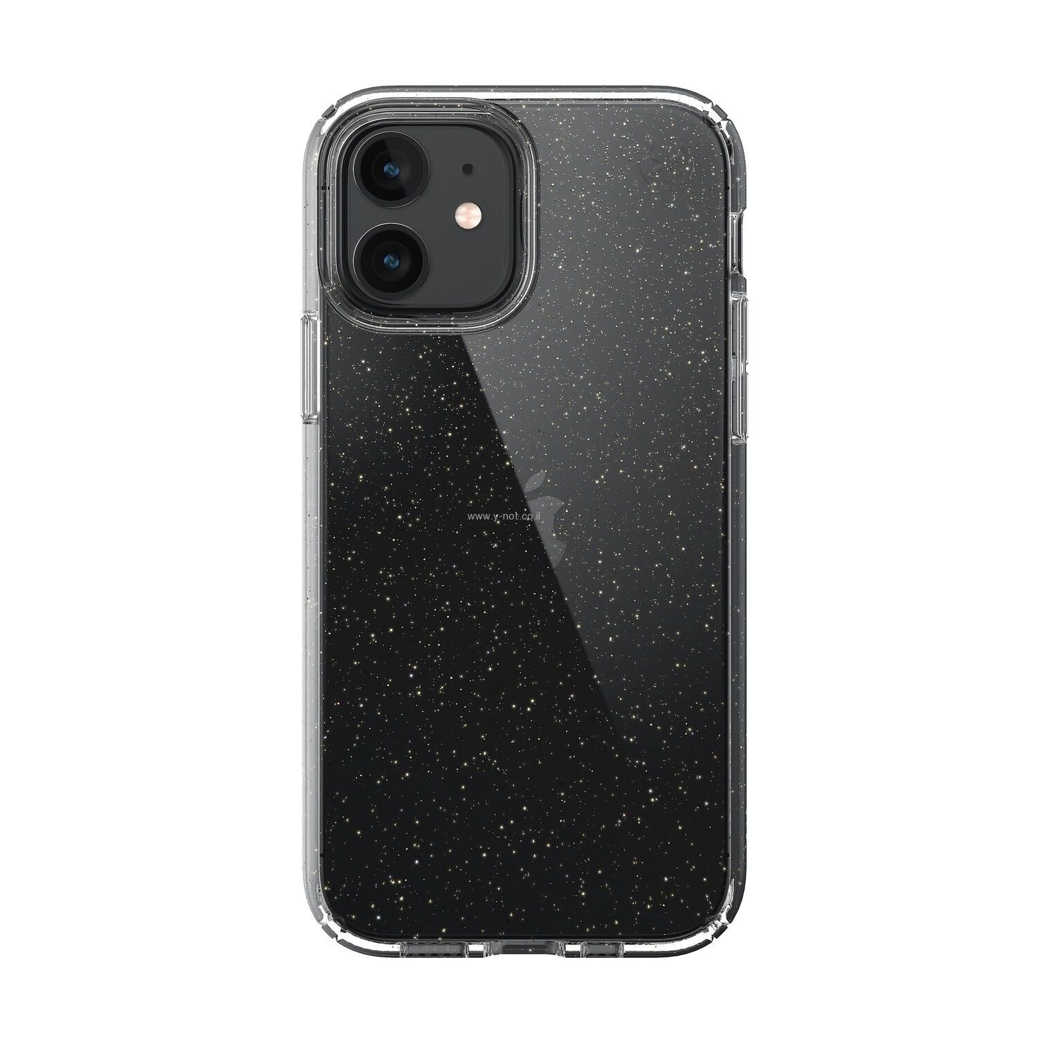 כיסוי שקוף עם נצנצים לאייפון iPhone 12<b> Mini </b> דגם Presidio מבית speck – תמונה 3