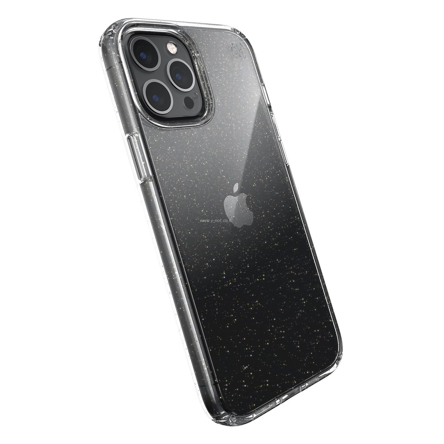 כיסוי שקוף עם נצנצים לאייפון iPhone 12<b> / 12 PRO </b> דגם Presidio מבית speck – תמונה 2