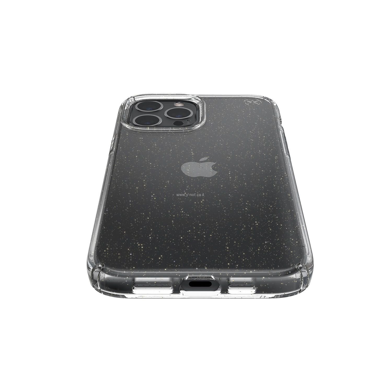 כיסוי שקוף עם נצנצים לאייפון iPhone 12<b> / 12 PRO </b> דגם Presidio מבית speck – תמונה 5