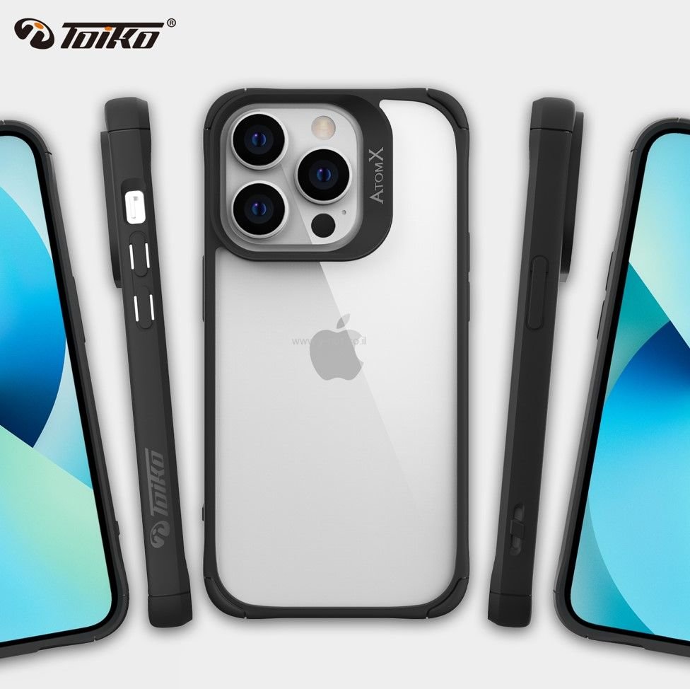 Alternative view of מגן לאייפון 14  <b>PRO MAX</b>  דגם  <b>AtomX Toiko</b>