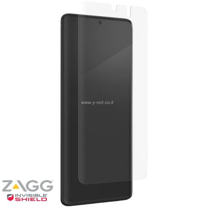 מגן מסך איכותי גלקסי S20 Ultra (אולטרה) דגם ZAGG InvisibleShield