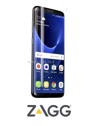 מגן מסך לגלקסי S8 - דגם ZAGG InvisibleShield