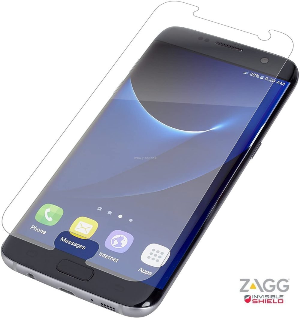 מגן מסך לגלקסי S7 אדג' ( edge) - דגם ZAGG InvisibleShield