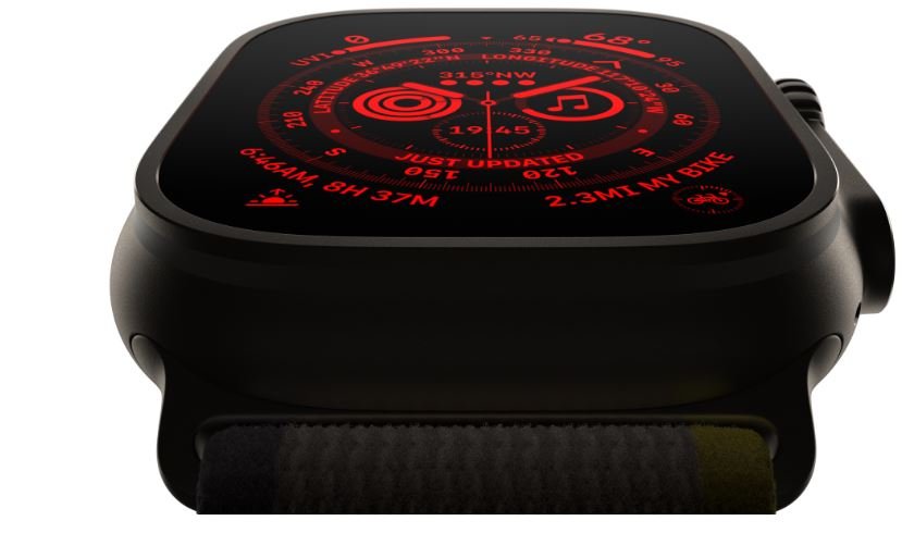 שעון חכם APPLE WATCH ULTRA CELLULAR 49MM TITANUM בצבעים