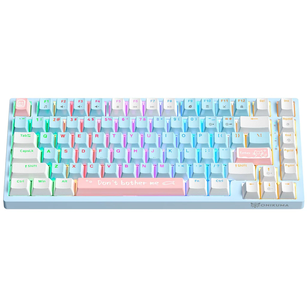 מקלדת מכנית G52 WHITE ONIKUMA