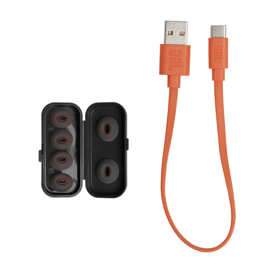 אוזניות jbl בלוטוס FLEX TWS שחור שקוף – תמונה 6