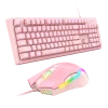 סט מקלדת ועכבר  G25/CW905 PINK ONIKUMA