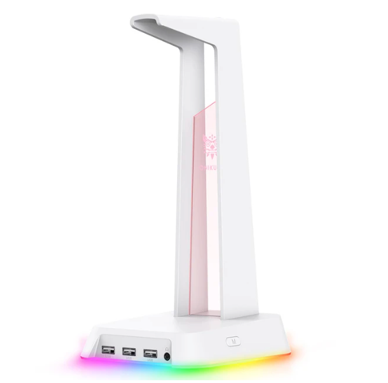 מתקן לאוזניות ST-02 RGB WHITE ONIKUMA