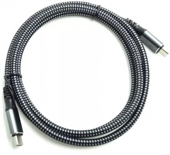 כבל סנכרון וטעינה USB-C TO USB-C 40GB מבית Gold Touch