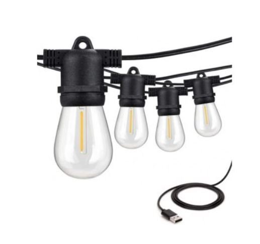 שרשרת אורות גרילנדה בחיבור USB באורך 7.5 מטר מבית BASELINE