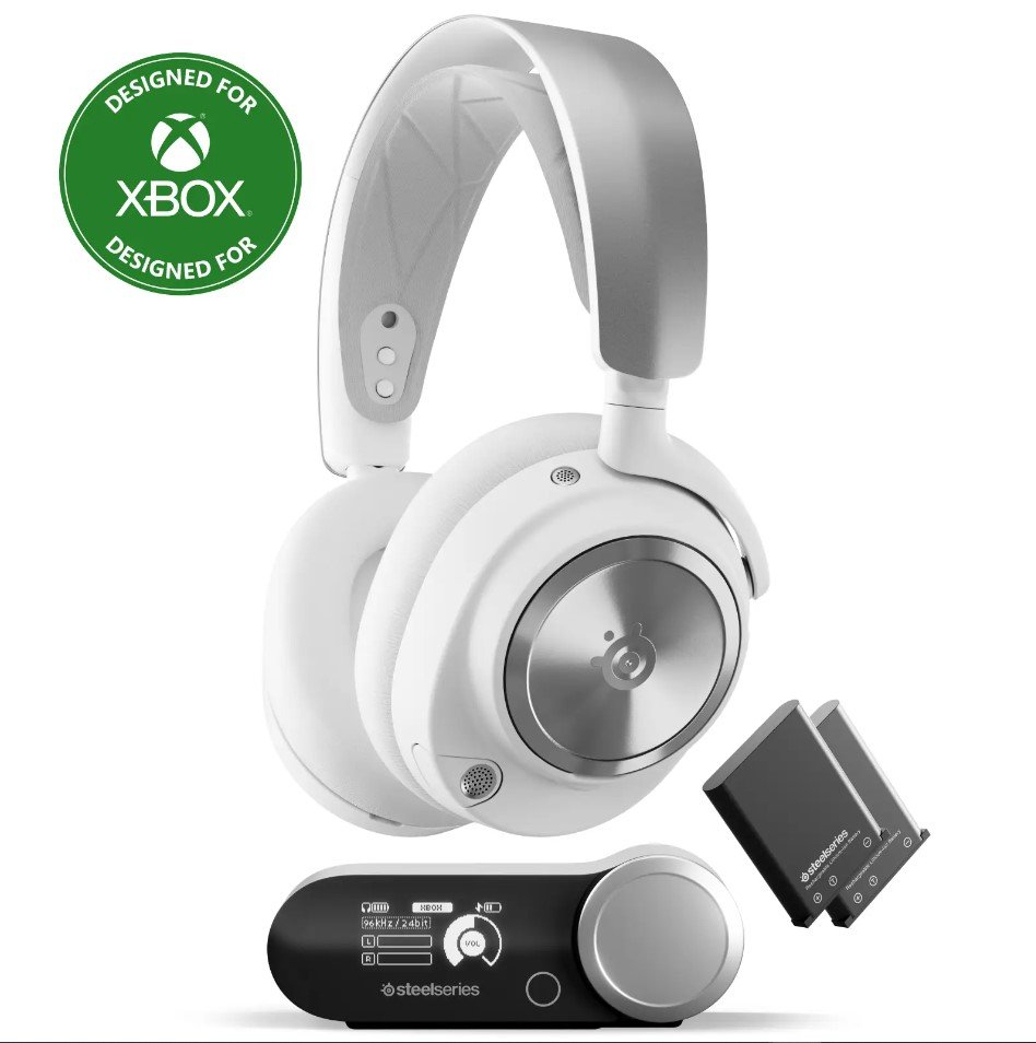 אוזניות גיימינג אלחוטיות ARCTIS NOVA PRO WL Xbox לבן