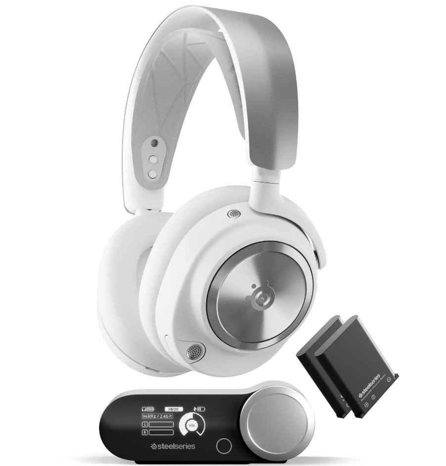 אוזניות גיימינג אלחוטיות ARCTIS NOVA PRO WL לבן