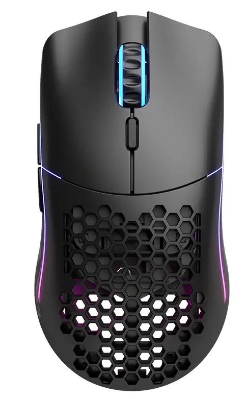 Alternative view of עכבר גיימינג אלחוטי Glorious Model Oבצבע שחור / לבן